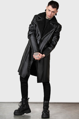 Cypher Long Coat | Killstar