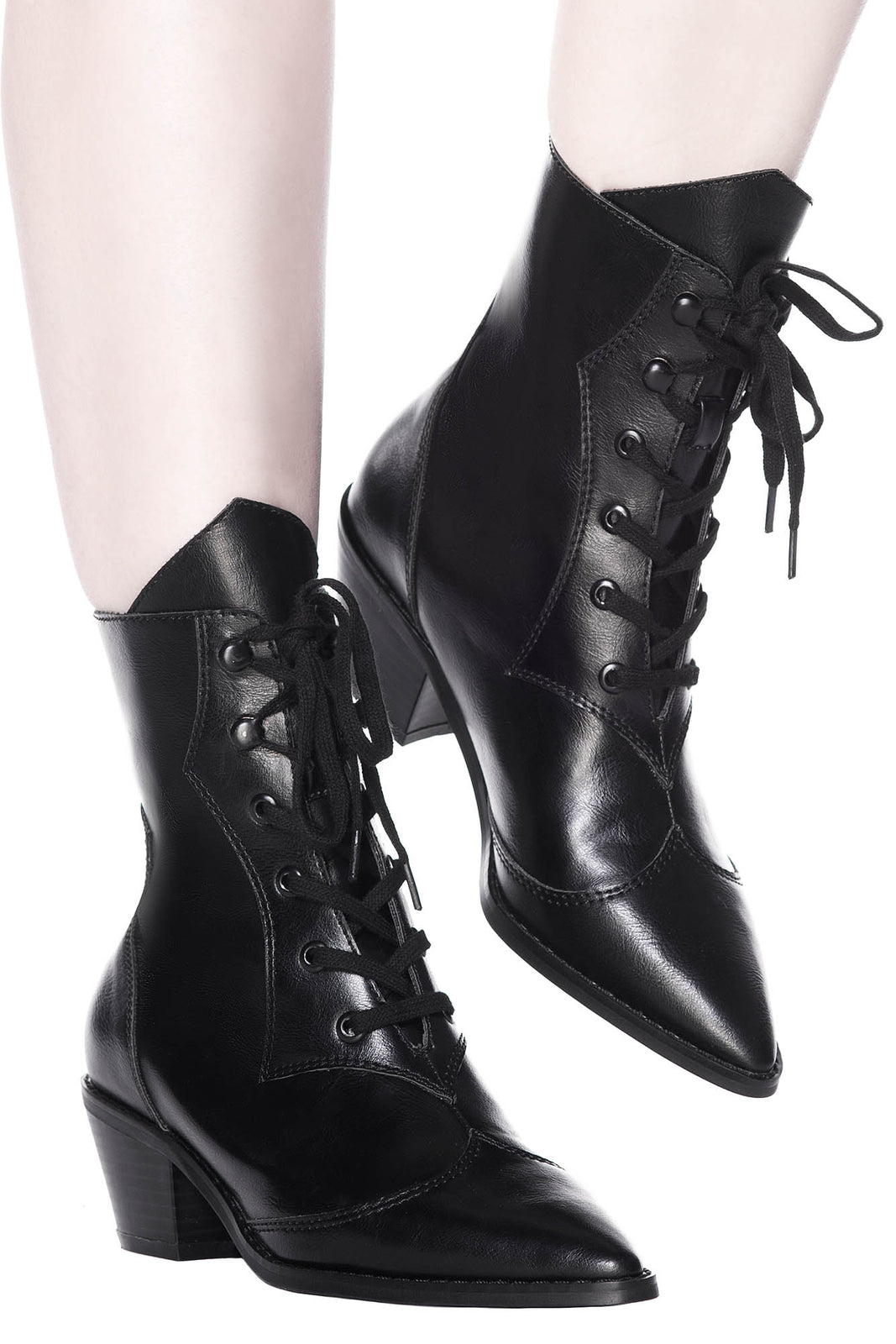 Raven Pointed-Toe Bootie | Killstar