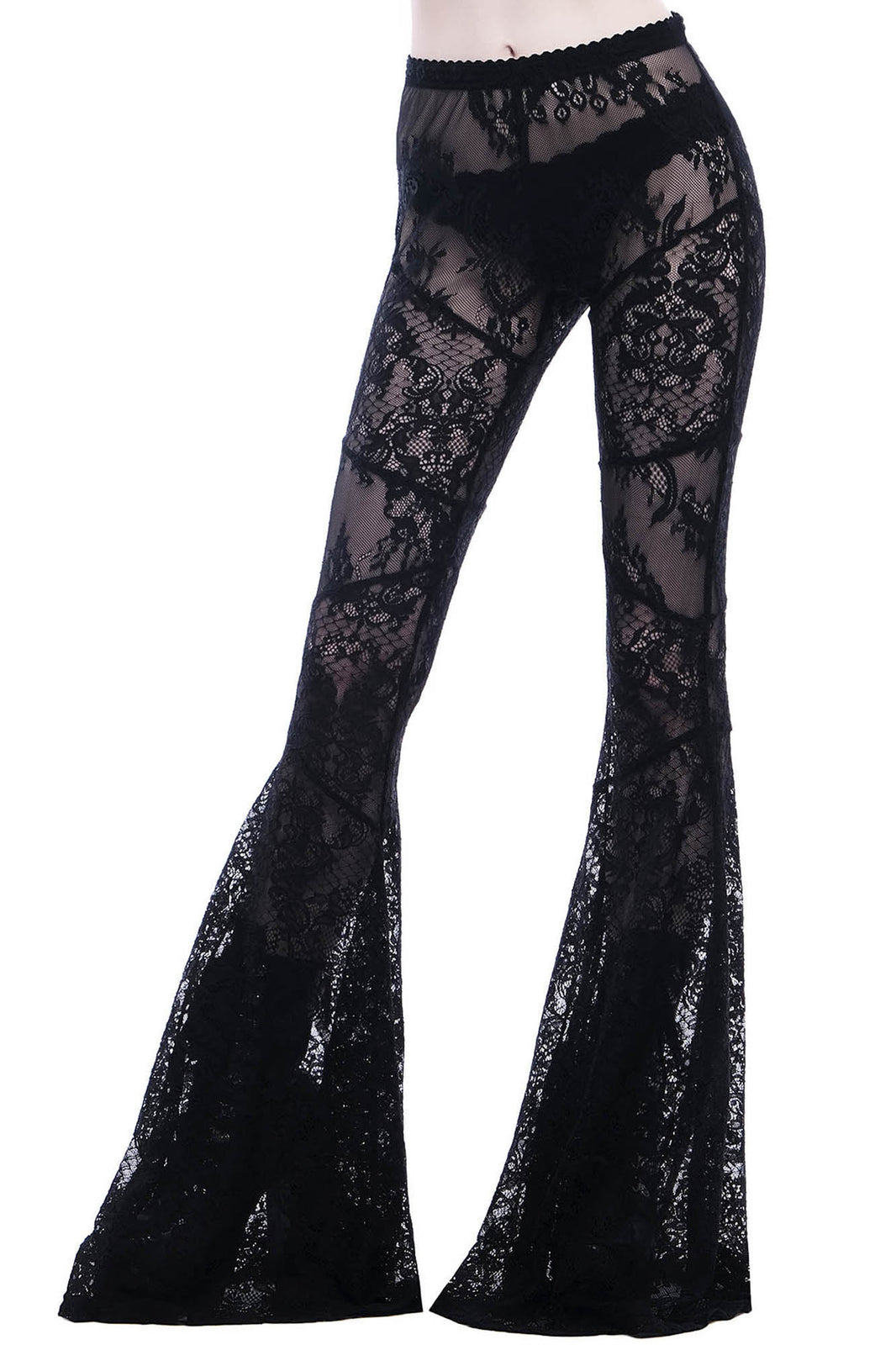 Sarita Lace Bell Bottoms | Killstar