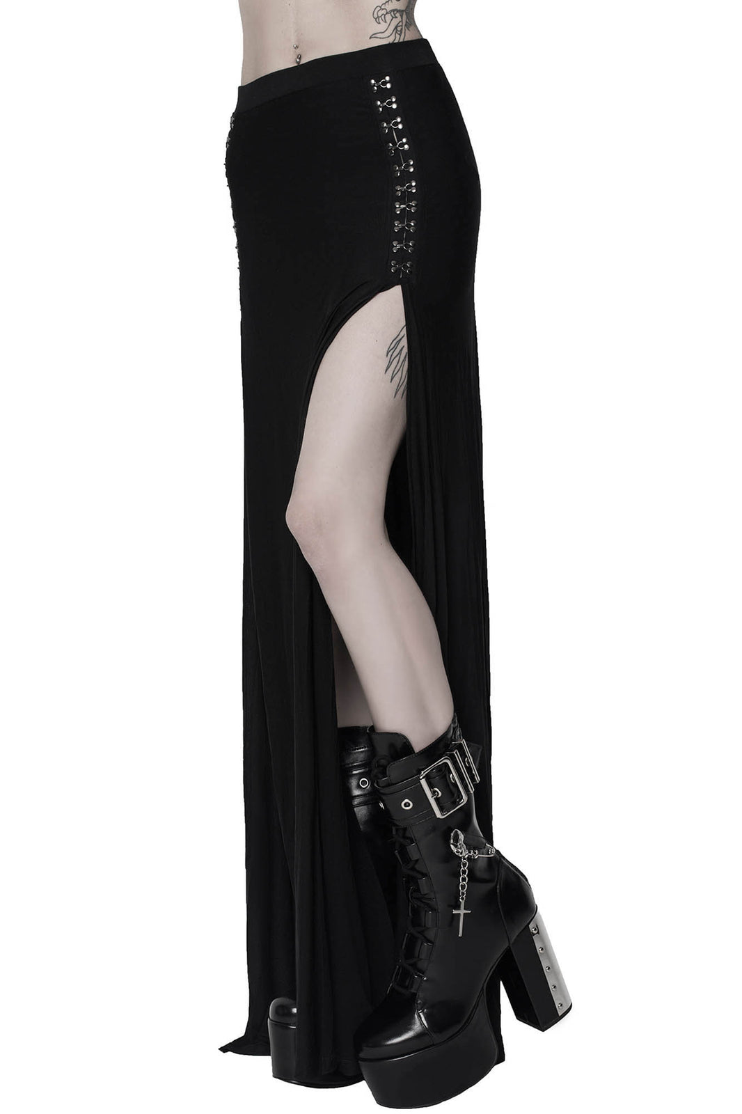 killstar sorrows maxi shirt