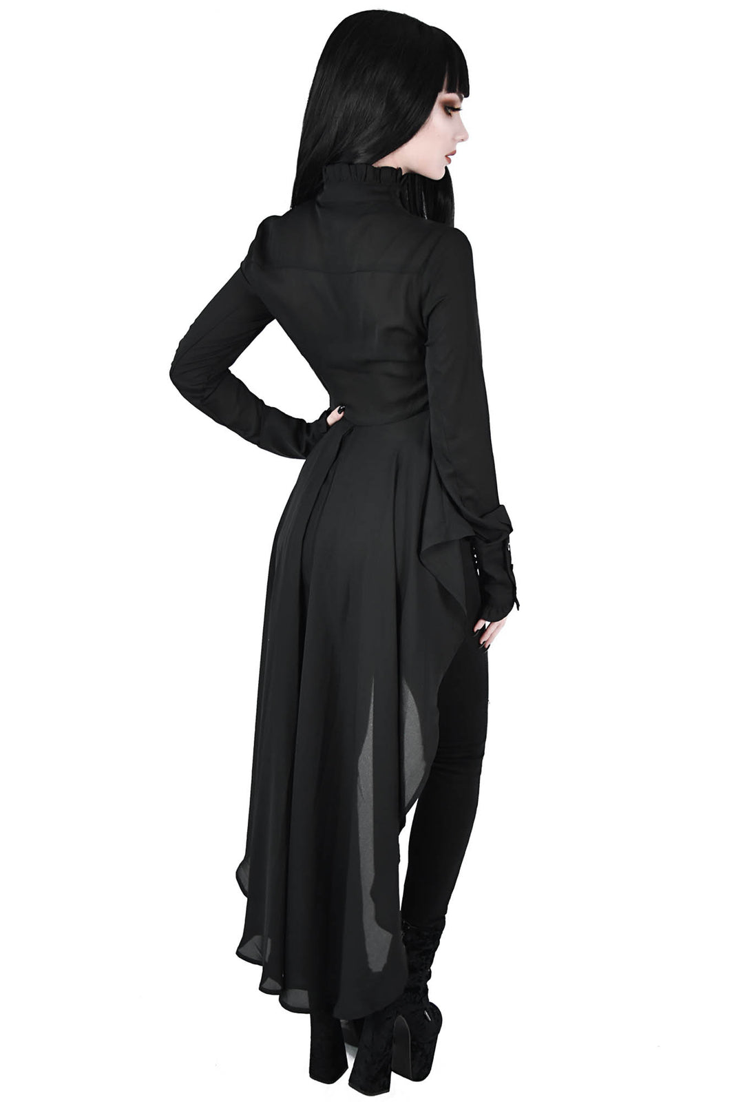 killstar sorrows maxi shirt