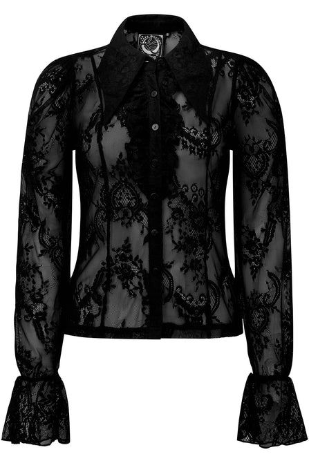 Valentina Lace Shirt | Killstar