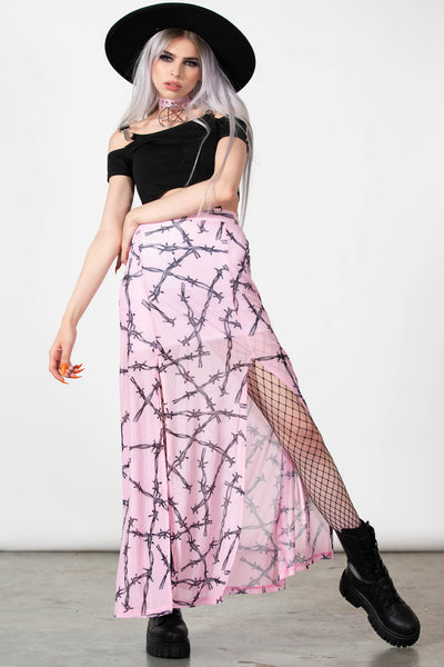 Waxwork Midi Skirt | Killstar