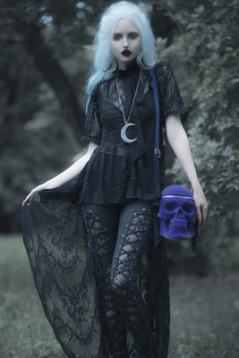 killstar sorrows maxi shirt