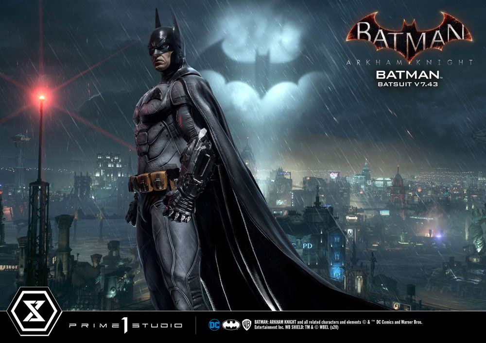 Batman Arkham Knight 1/3 Statue Batman Batsuit v7.43 86 cm - Amuzzi