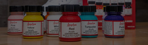 Angelus Acrylic Paints and 12 Color Kit