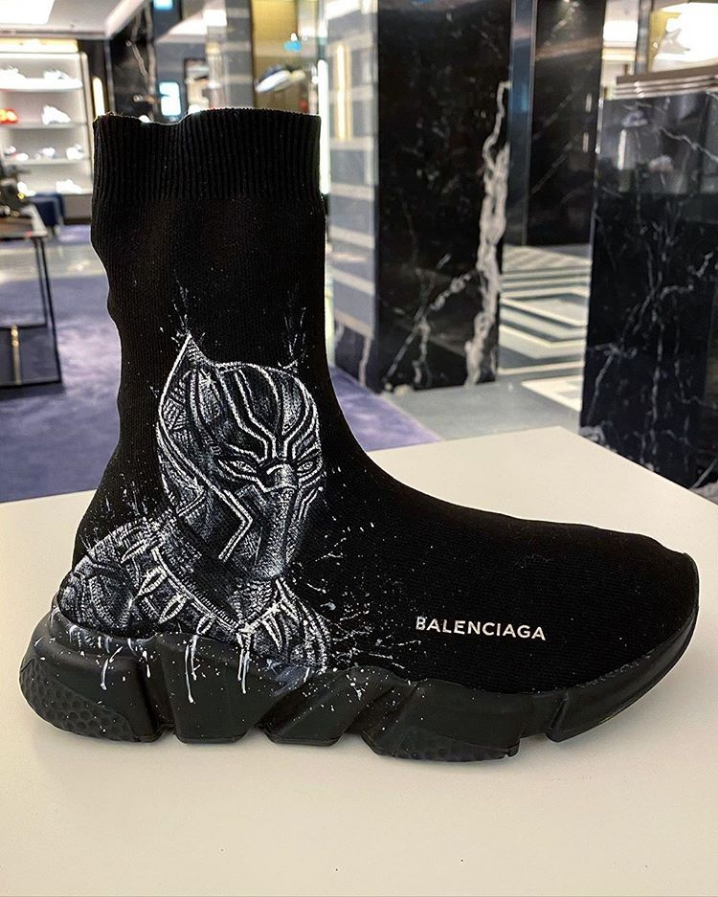 Zapatillas Balenciaga Pantera Negra