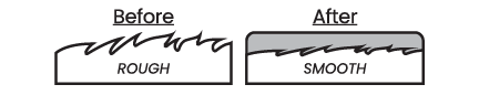 Angelus Burnishing Gum diagram