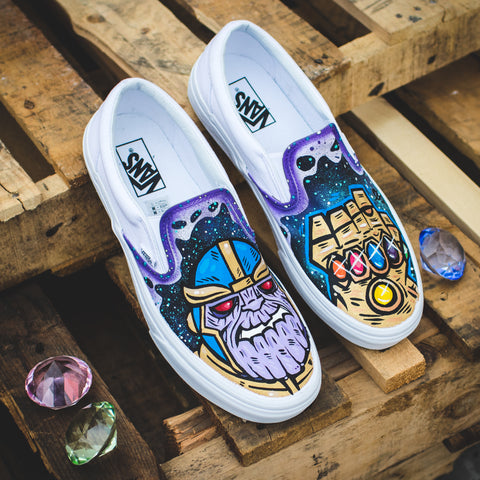 custom slip on vans