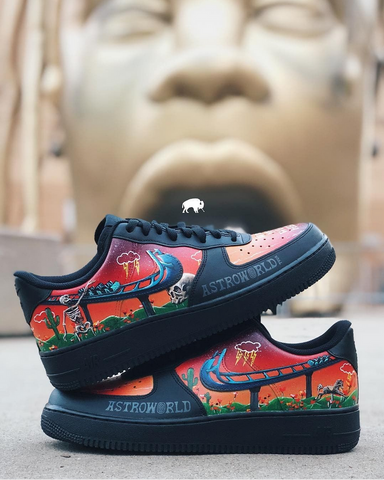 custom air force 1 astroworld