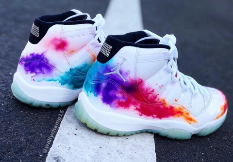 Air Jordan XI Retro Galaxy Customs