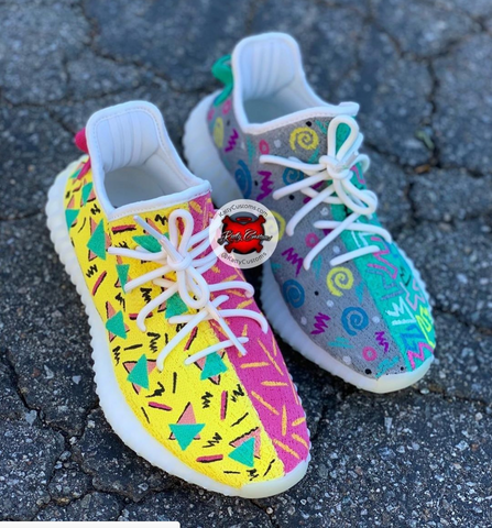 colorful yeezy