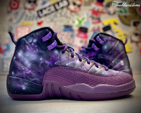 Custom Jordan 12 Galaxy 