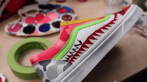 Paint fine lines