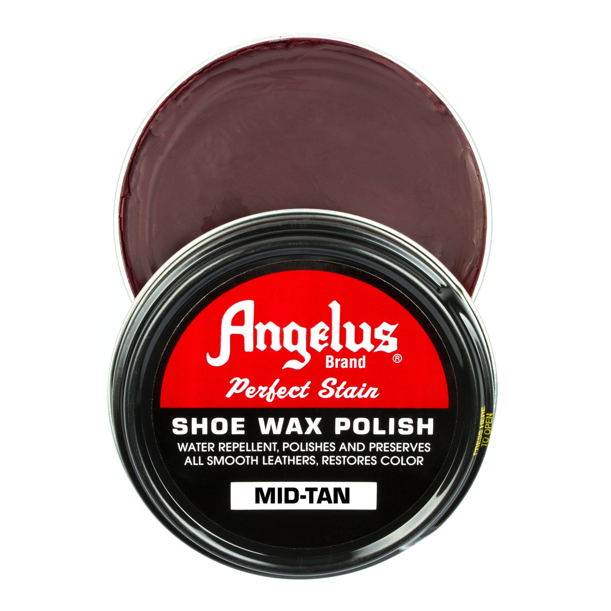 mid tan shoe polish