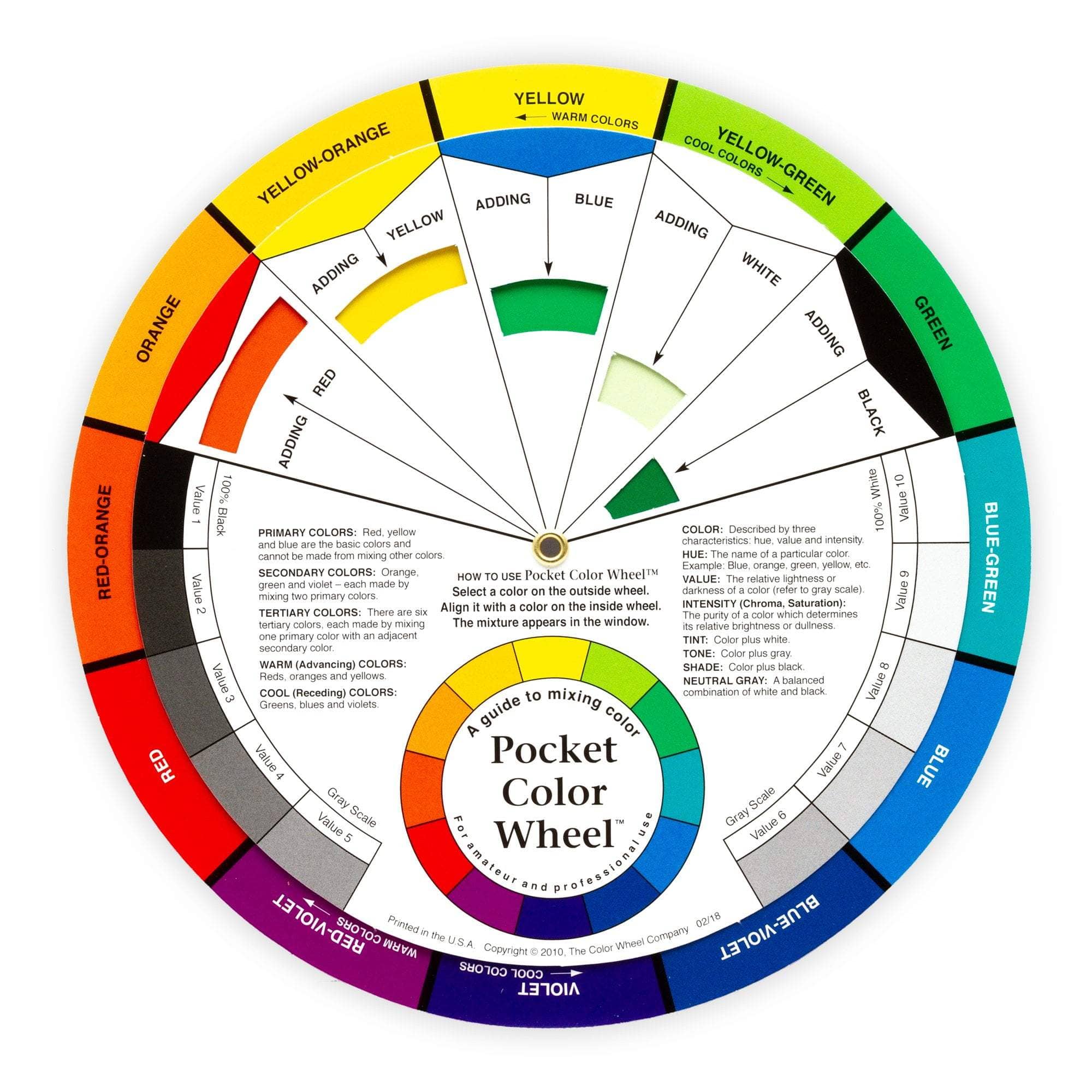 primary color wheel for kids printable color wheel an intro to color ...