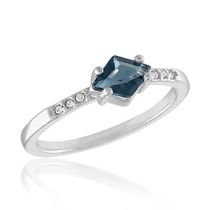 Montana Blue Solitaire Stacks Ring - PB&J Archdale