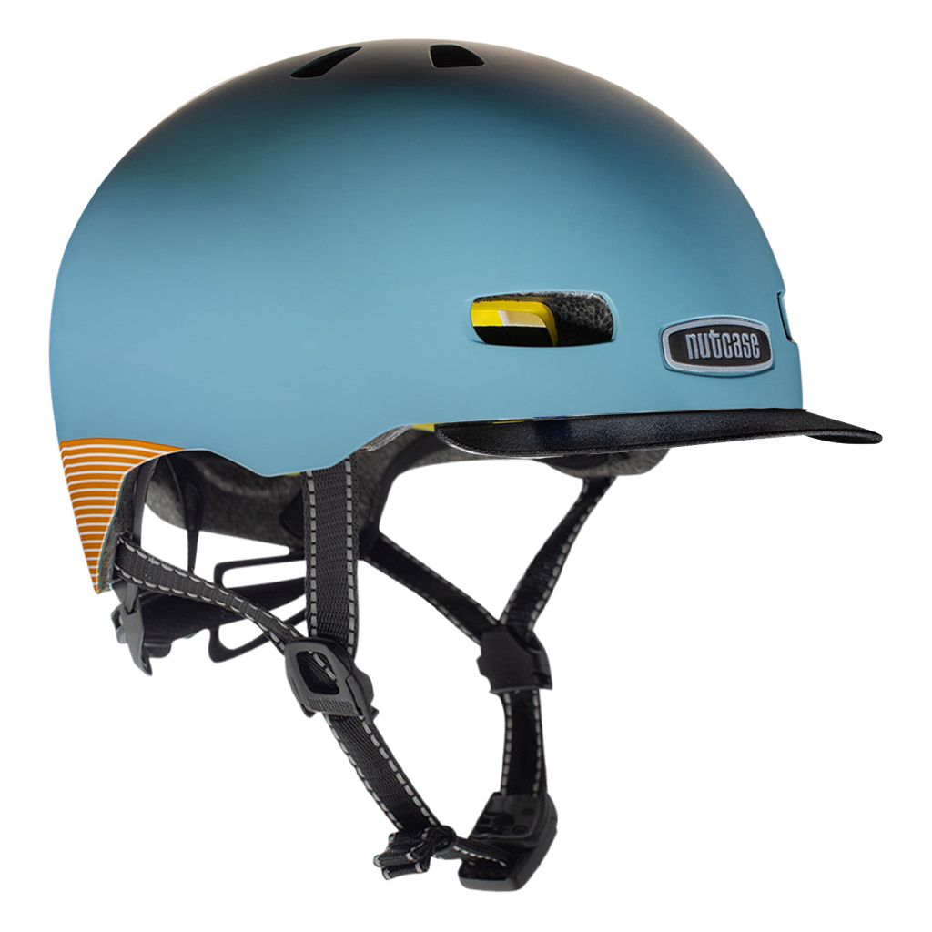 ketting Gemarkeerd Troosteloos Blue Steel Reflective w/MIPS – Nutcase Helmets