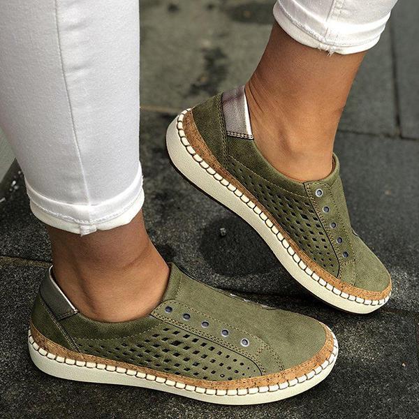 women knitted twist slip on sneakers