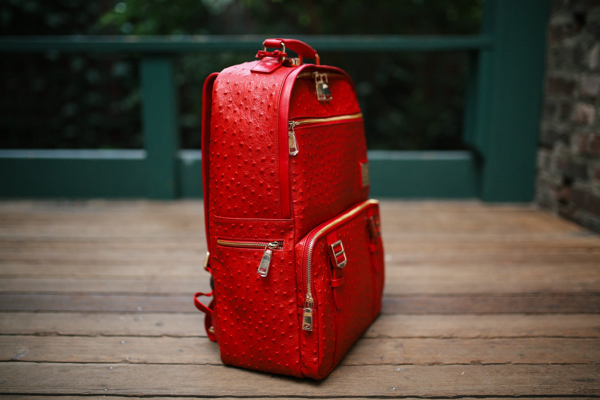 The Crown Collection (Medium) Red Backpack - Prime Society