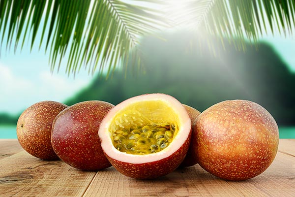 Fruta de la pasión de Hawai (lilikoi)