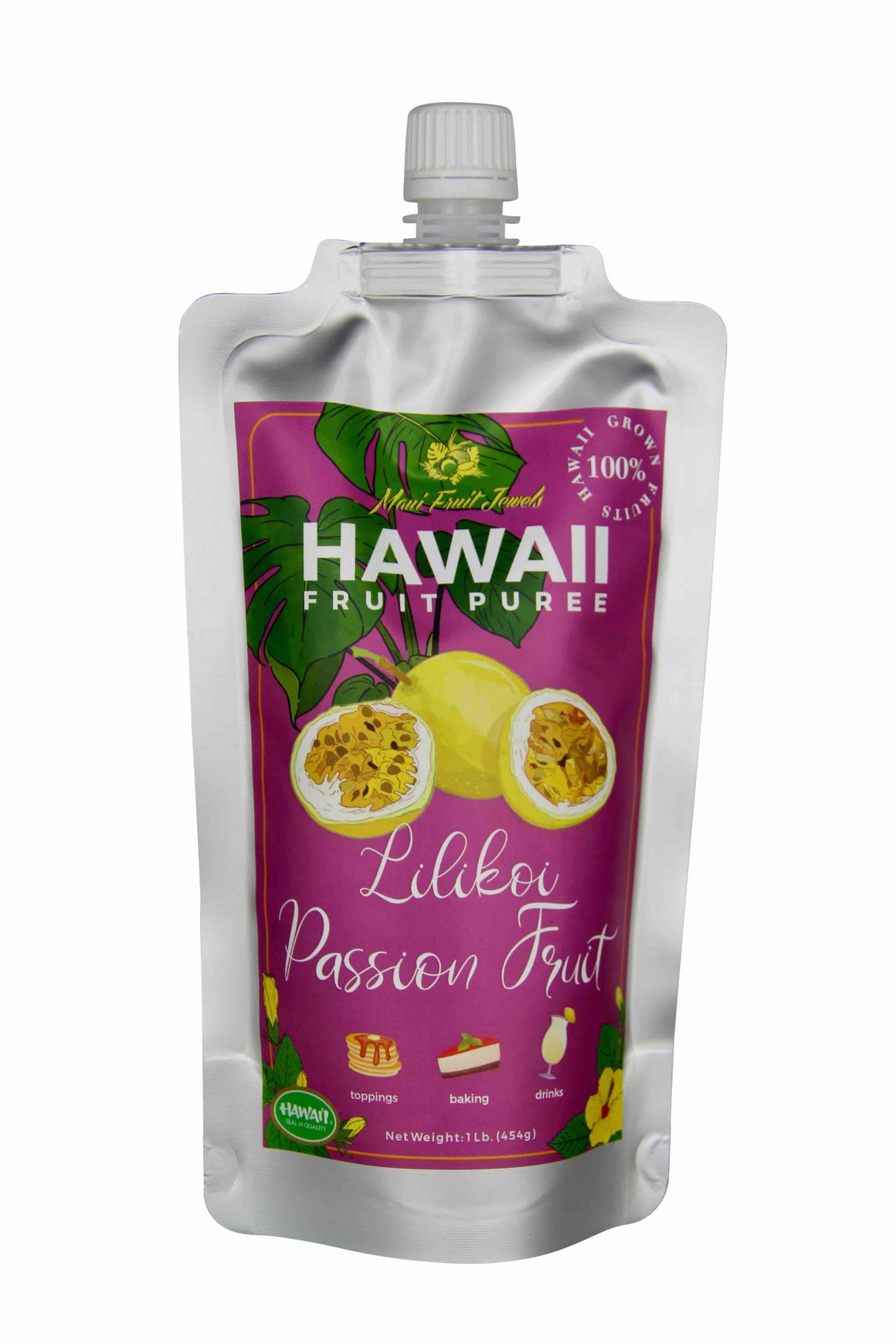 Hawaii Yuzu Puree - Maui Fruit Jewels