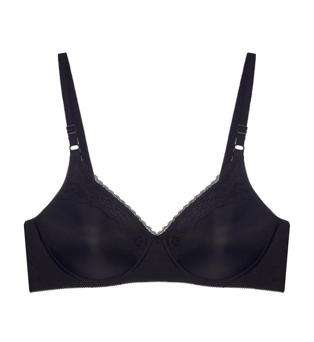 Solfege Non Wired Padded Bra in Black