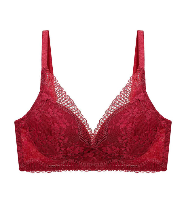 Triumph red color push up bra, Women's Fashion, Tops, Sleeveless
