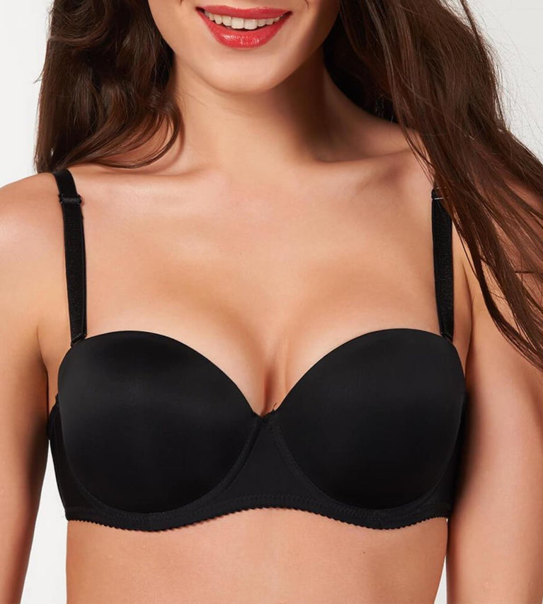 black push up bra