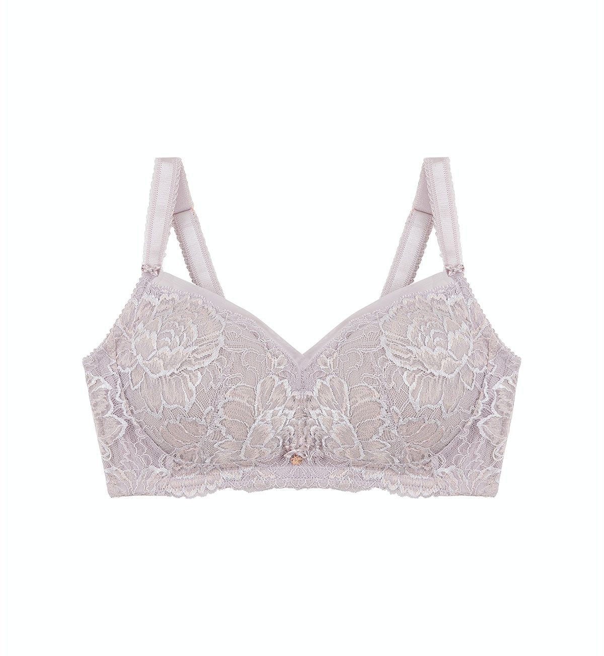 Florale Peony Non-Wired Padded D+ Bra in Tender Purple | Triumph Singapore