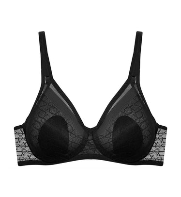 Triumph Signature Sheer Underwired Padded Half Cup Bra - Toasted