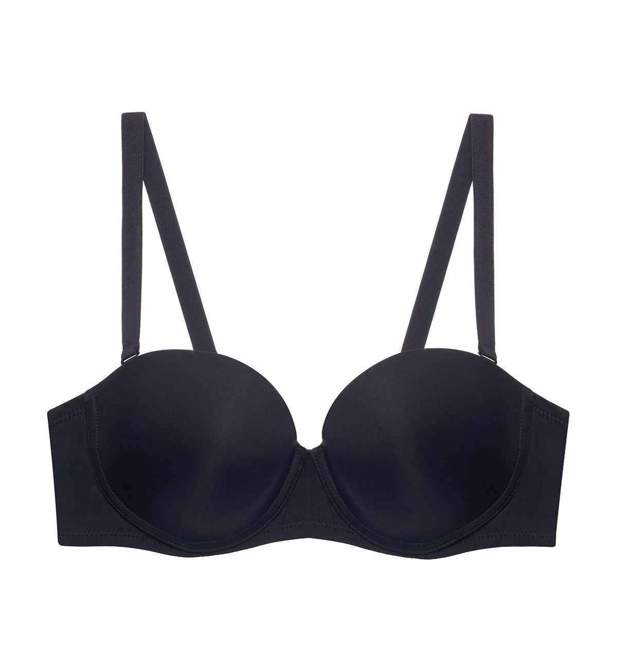 Simply Everyday Basic Wired Detachable Bra in Black Combination ...