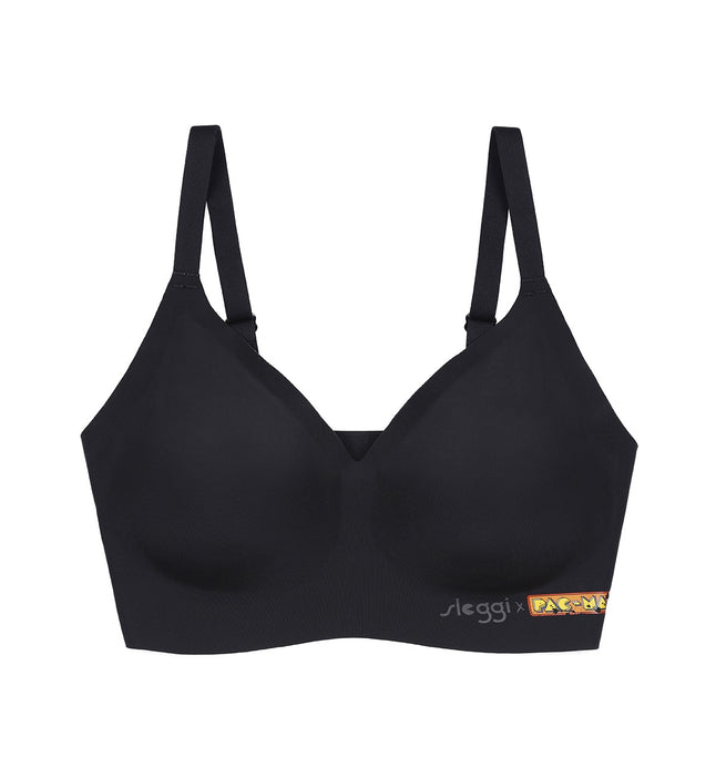 Triumph Sloggi ZeroFeel Non-Wired Pull-On Bra Black