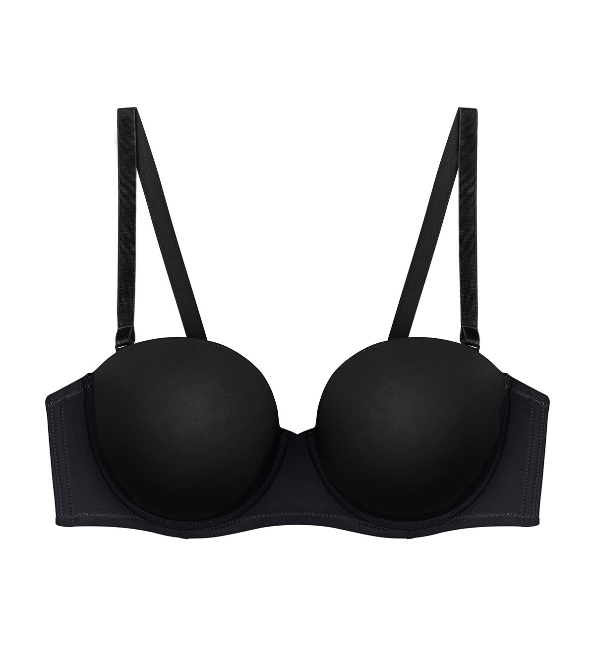 Simply Everyday Wired Push Up Detachable Bra in Black-Combination ...