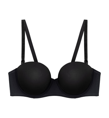 Black Invisi Fit non-wired push-up bra