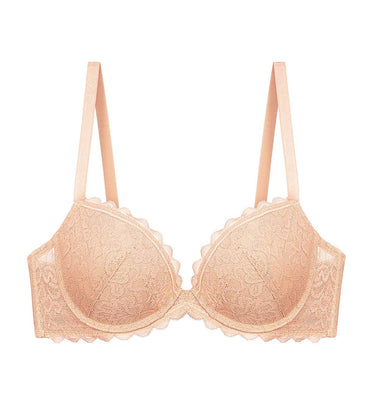 Lace Bralette - Nude – Blossom & Bloom Boutique