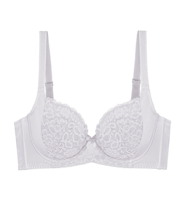 Triumph Mesh Overlay Padded Underwire Push Up Bra