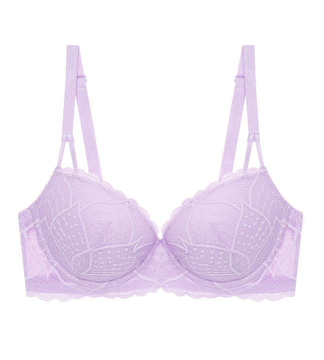 Style Double Push Wired Push Up Bra in Lavender Mist