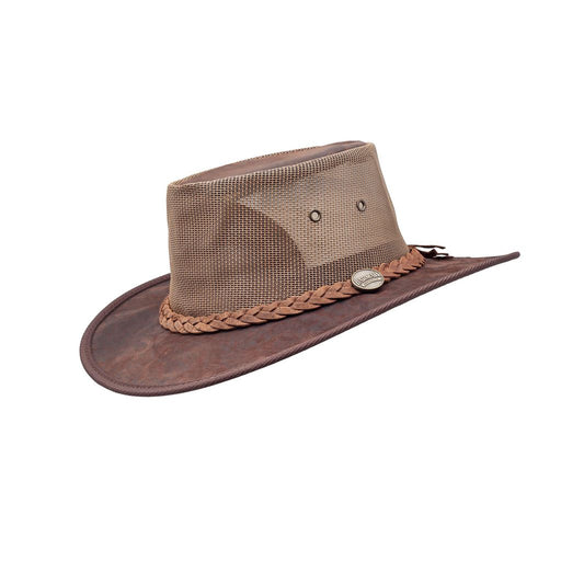 Barmah Hats Foldaway Suede Cooler — Oz Australia