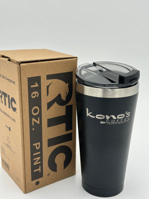 KONO'S 16oz BLACK TUMBLER - Kono's Coffee