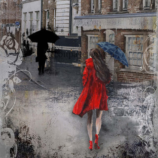Rainy Afternoon A-1 Decoupage Paper Redesign with Prima 23.4x33.1 – Belle  & Beau 850