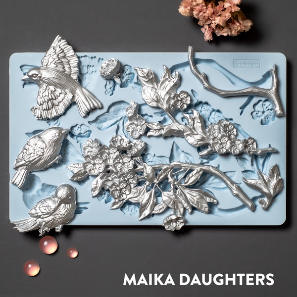 Aviary - Silicone Mould - ReDesign with Prima | Maika Daughters