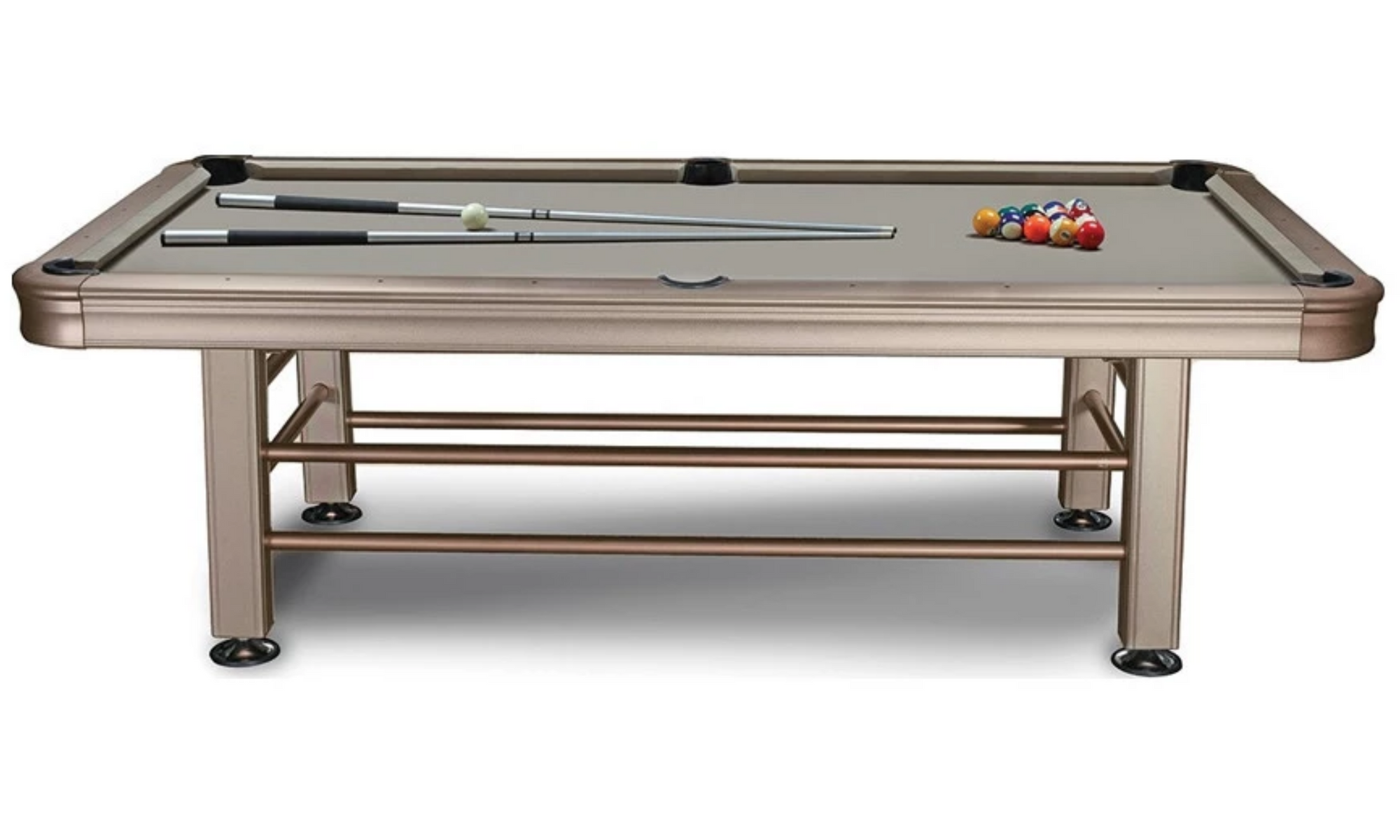 Outdoor Pool Table Champagne Aluminum By Imperial Coastal Ct Ny Ri Ma Coastal Game Rooms