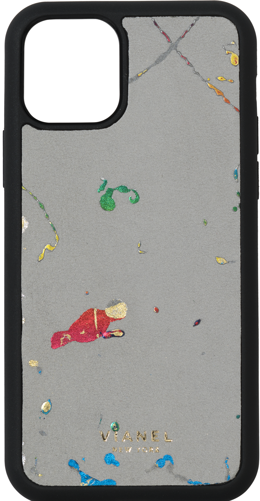 iPhone 11 Flex Case - Calfskin - Metallic Splash