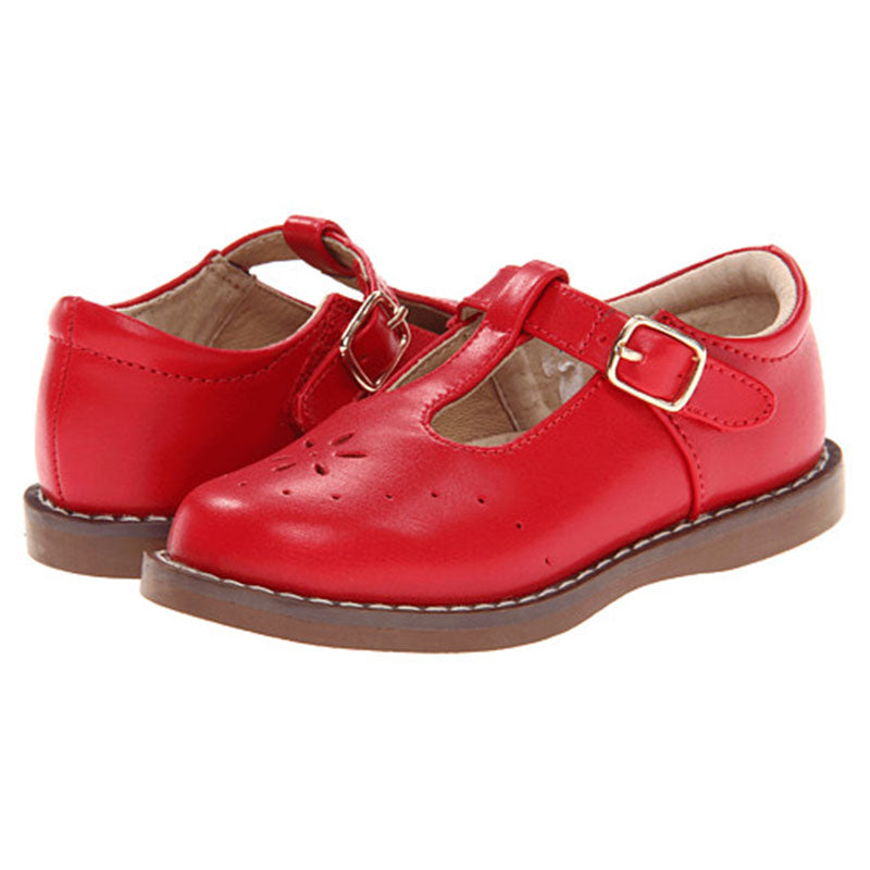 red girl dress shoes