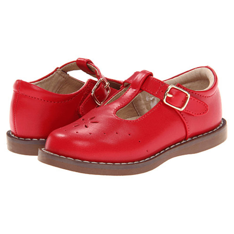 red girls dress shoes