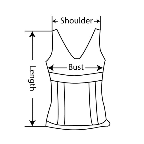 How to measure blouse 2
