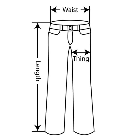 How to measure pants