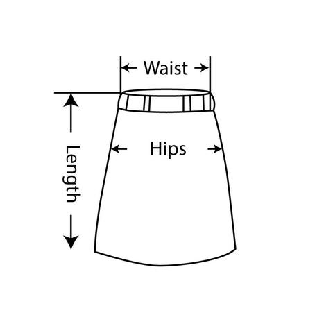 How to measure skirts