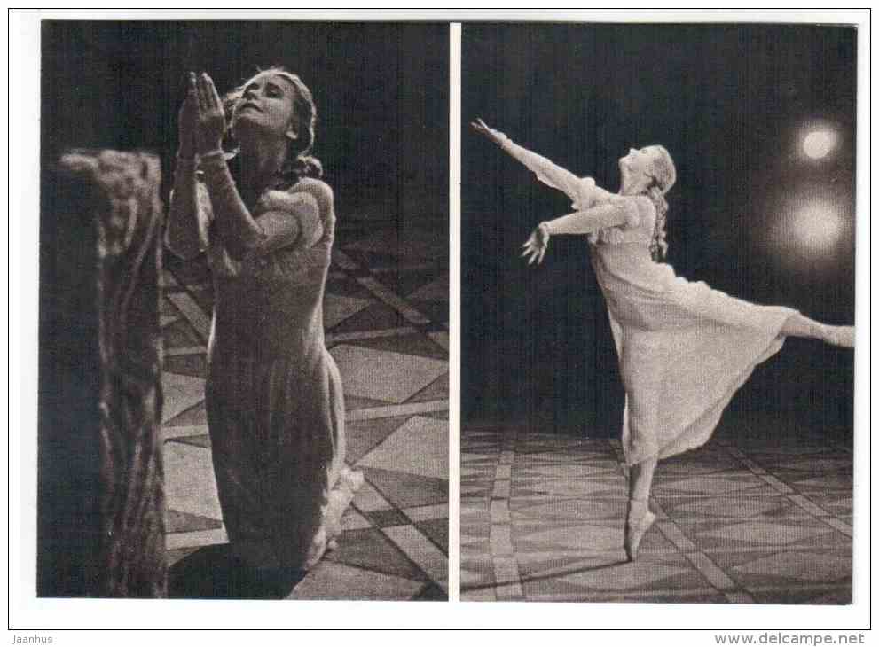 Juliet in the ballet Romeo and Juliet by S. Prokofyev - Helmi Puur bal – JH  Postcards